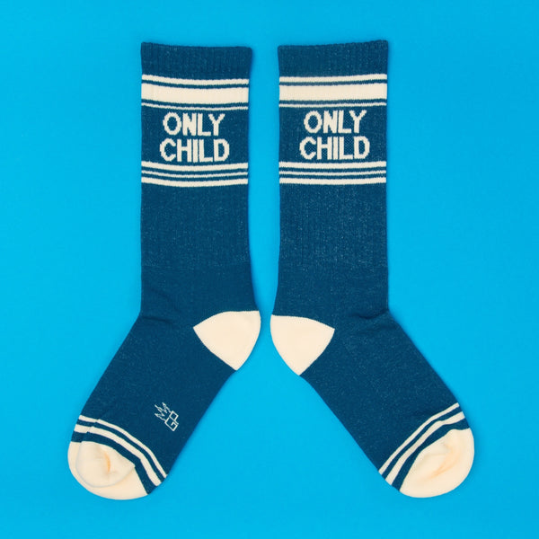 Only Child Unisex Crew Socks