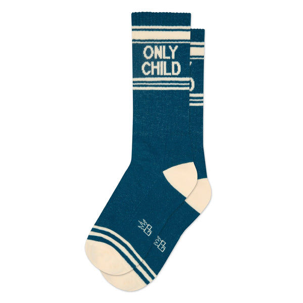 Only Child Unisex Crew Socks