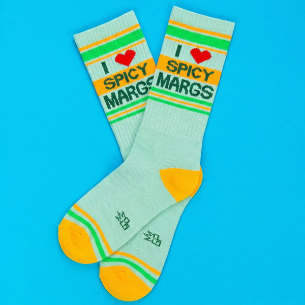 I Love Spicy Margs Unisex Socks