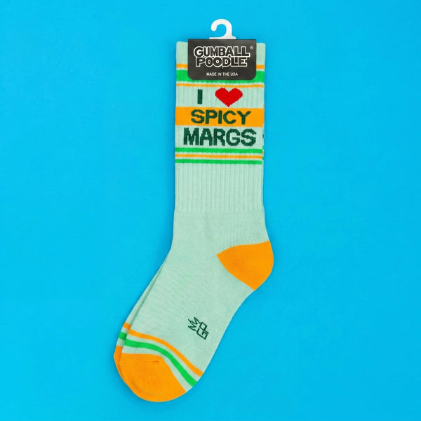I Love Spicy Margs Unisex Socks