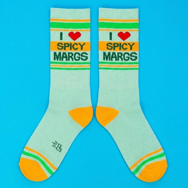 I Love Spicy Margs Unisex Socks