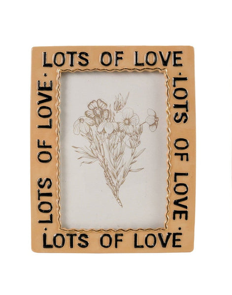 Hand-Painted Embossed Sayings Picture Frames