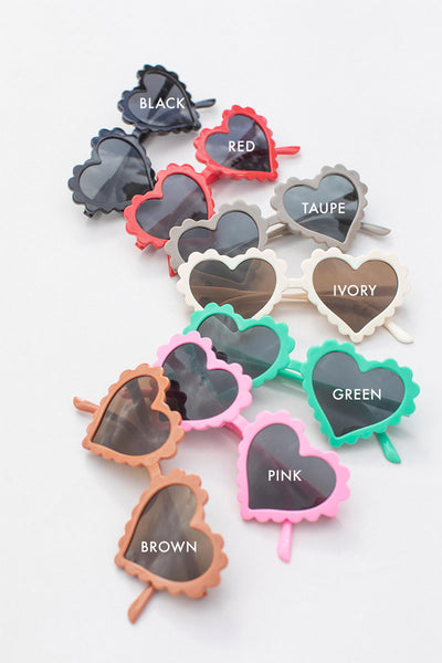 Toddler Kids Heart Sunglasses