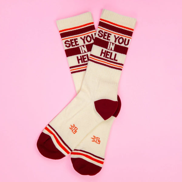 See You In Hell Unisex Socks