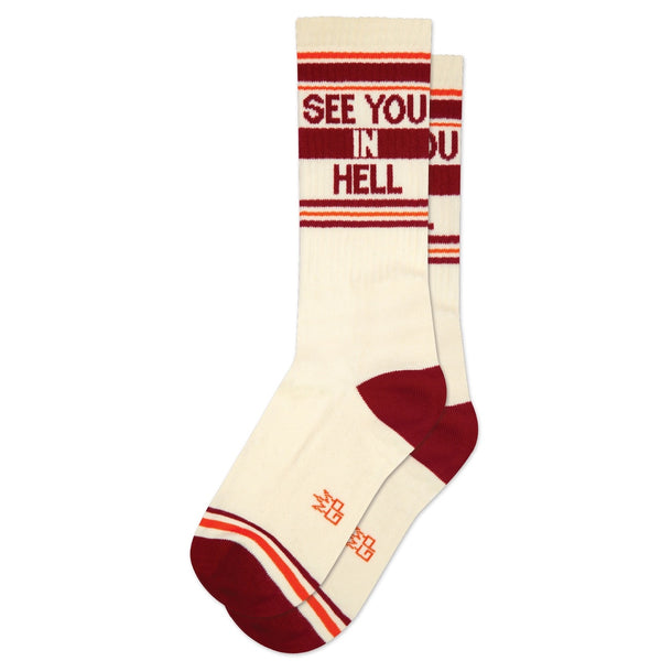 See You In Hell Unisex Socks