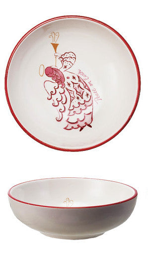 Stoneware Holiday Bowls - 4 Styles