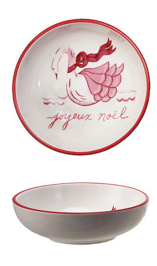 Stoneware Holiday Bowls - 4 Styles