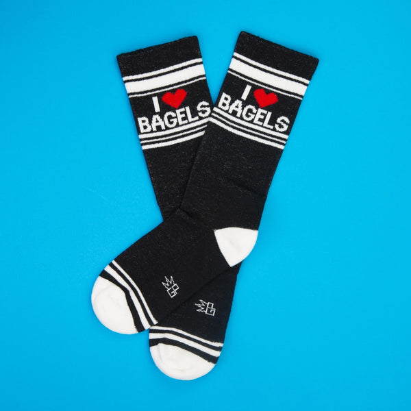 I Love Bagels Unisex Socks