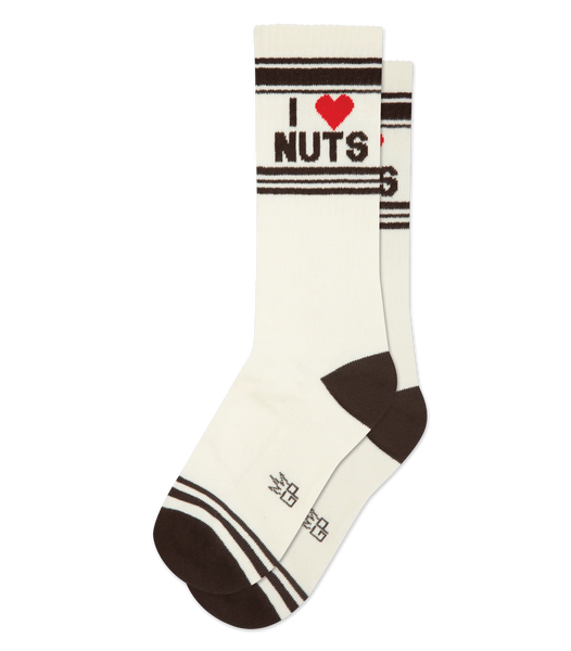 I Love Nuts Unisex Socks
