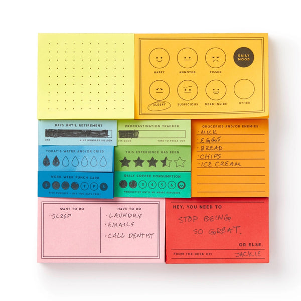 I've Got A Few Notes Tear-Off Notepad Set