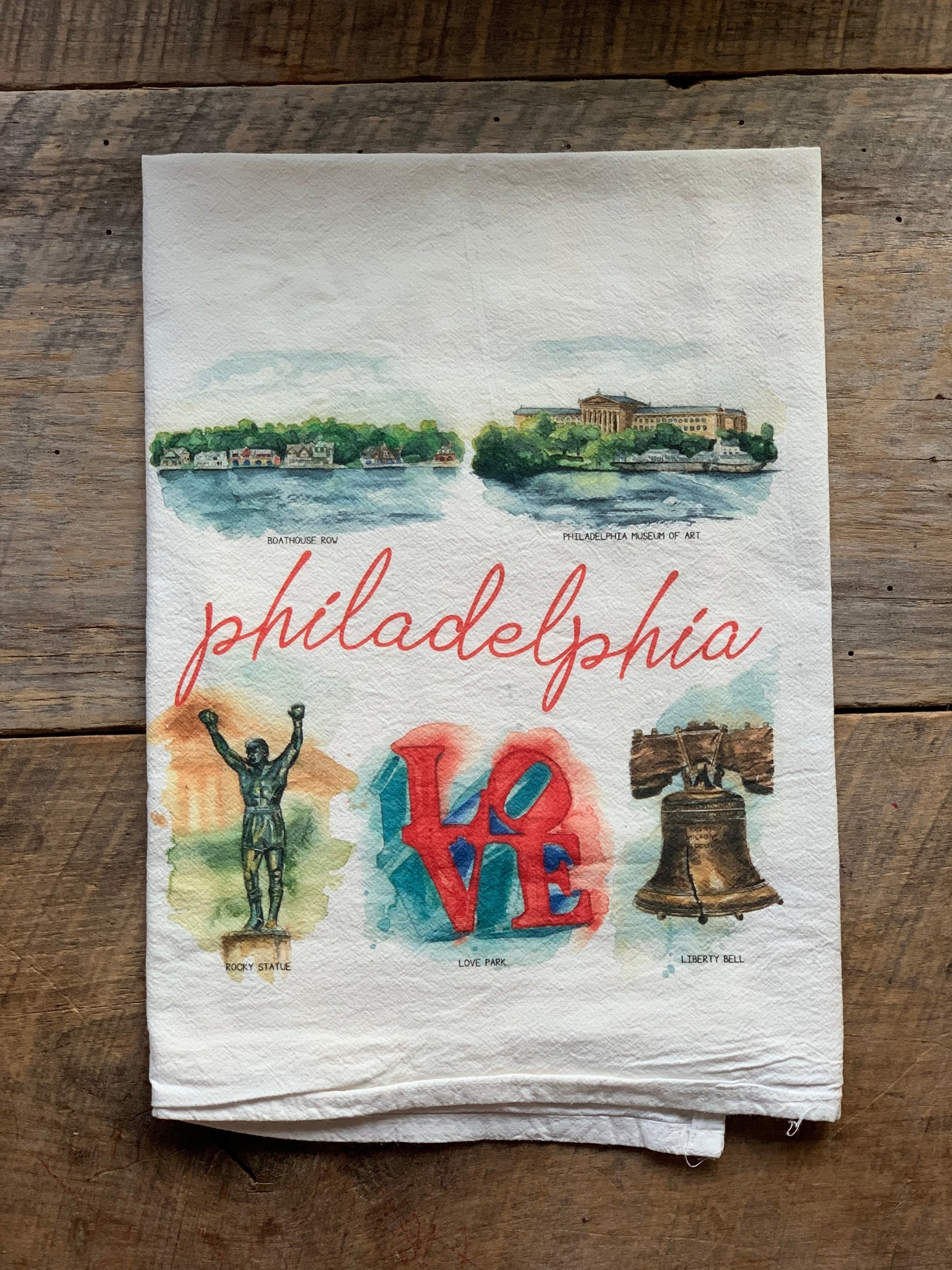 Philly Places Flour Sac Towel