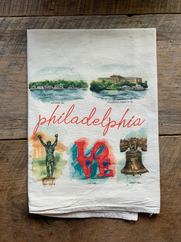 Philly Places Flour Sac Towel