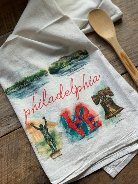 Philly Places Flour Sac Towel