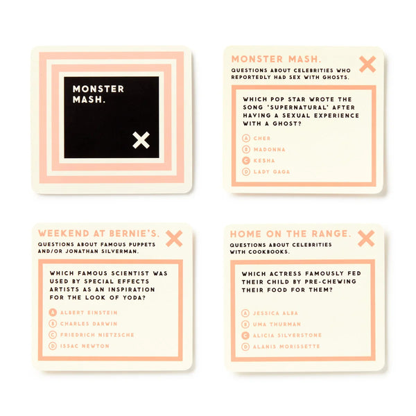 Irrelevant Celebrity Trivia Game