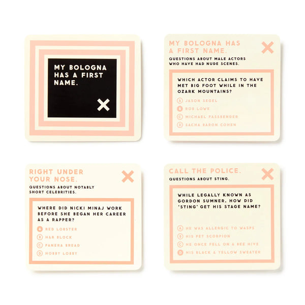 Irrelevant Celebrity Trivia Game