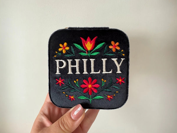 Jewelry Travel Box - Floral Philly