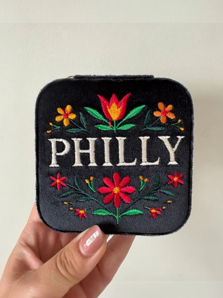 Jewelry Travel Box - Floral Philly
