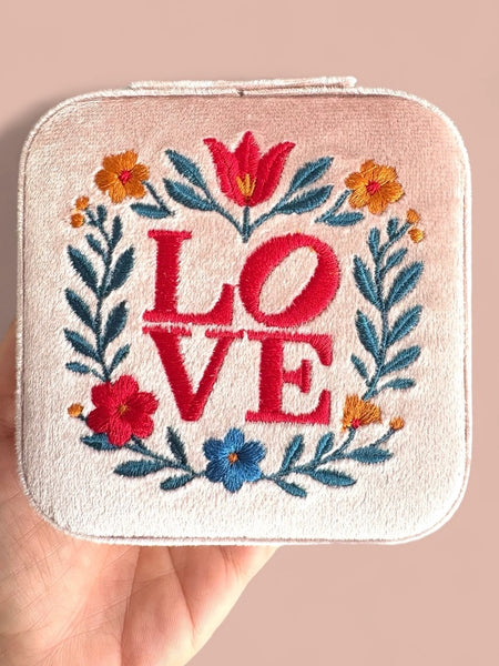 Jewelry Travel Box - LOVE
