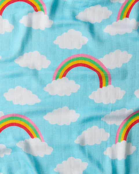 Cloudy Dayz Bamboo Swaddle Blanket