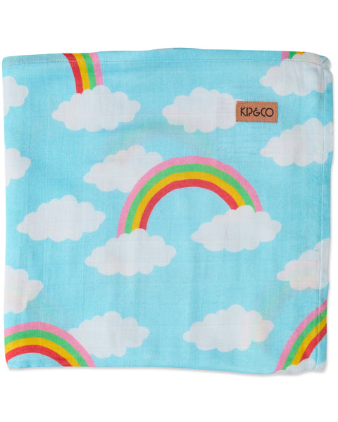 Cloudy Dayz Bamboo Swaddle Blanket