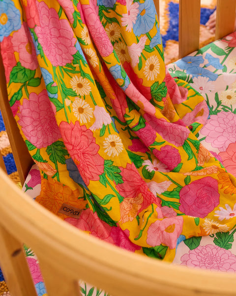 Follow The Sun Bamboo Swaddle Blanket