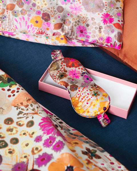 Silk Eye Mask - Field Of Dreams