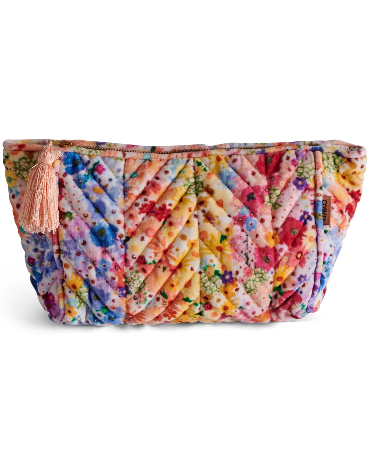 Quilted Velvet Toiletry Bag - Posie Lane