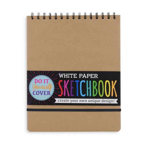 D.I.Y. Large White Paper Sketchbook