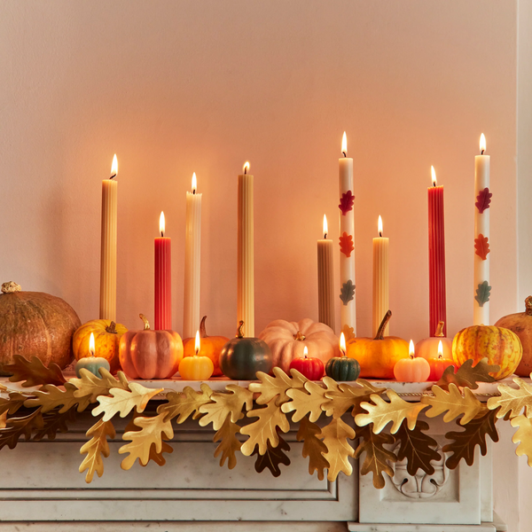 Meri Meri Fall Leaf Taper Candles