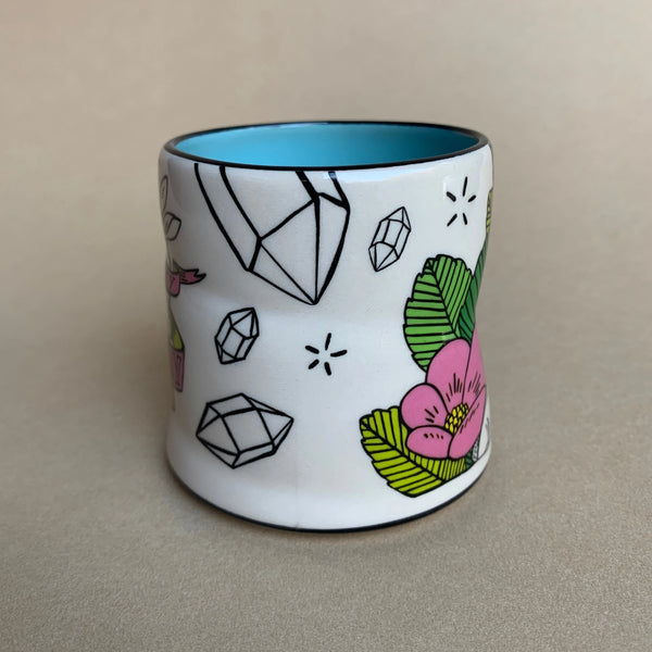 Lucky Bunny Medium Ceramic Mug