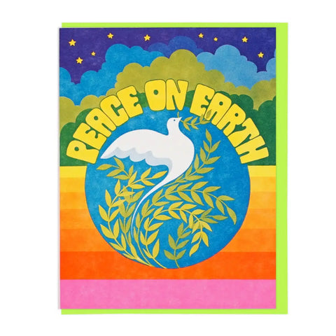 Peace On Earth Holiday Greeting Card