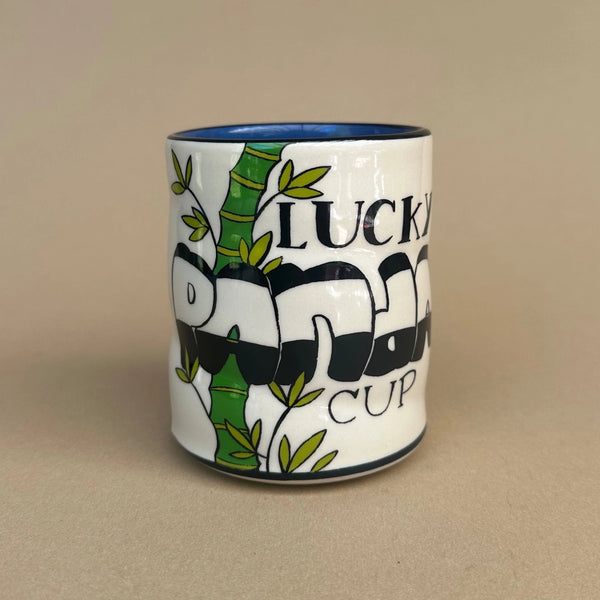 Lucky Panda Large Ceramic Mug
