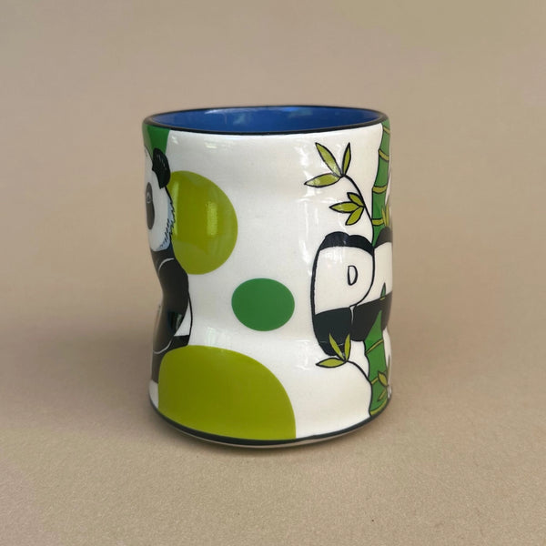 Lucky Panda Large Ceramic Mug