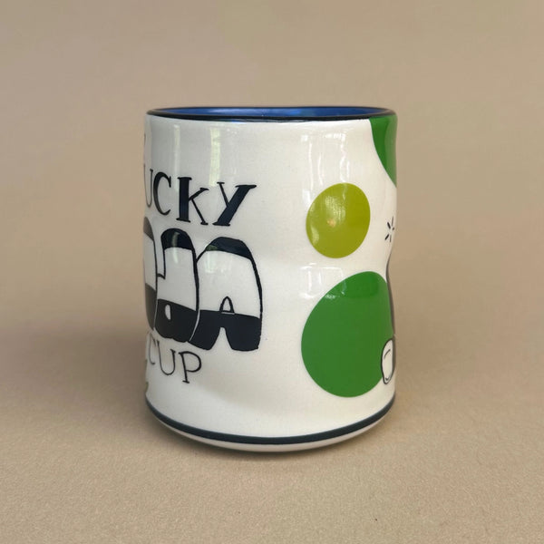 Lucky Panda Large Ceramic Mug