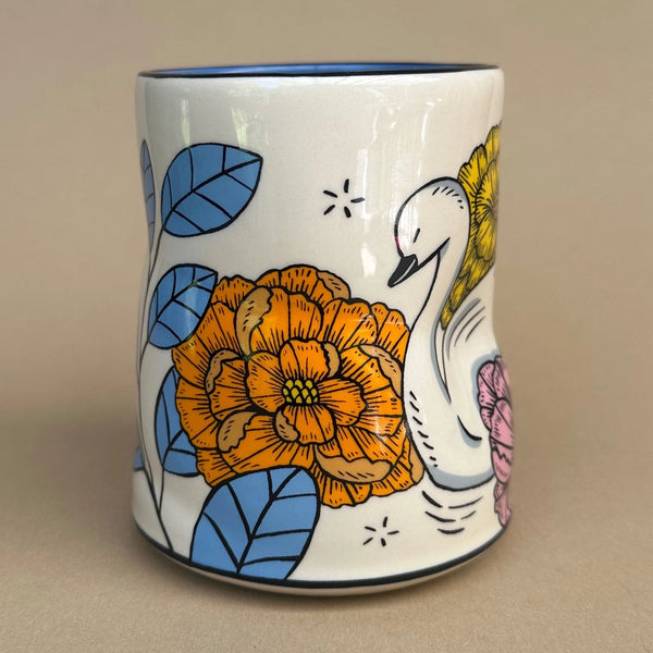 Lucky Swan XLarge Ceramic Mug