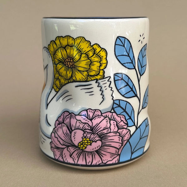 Lucky Swan XLarge Ceramic Mug