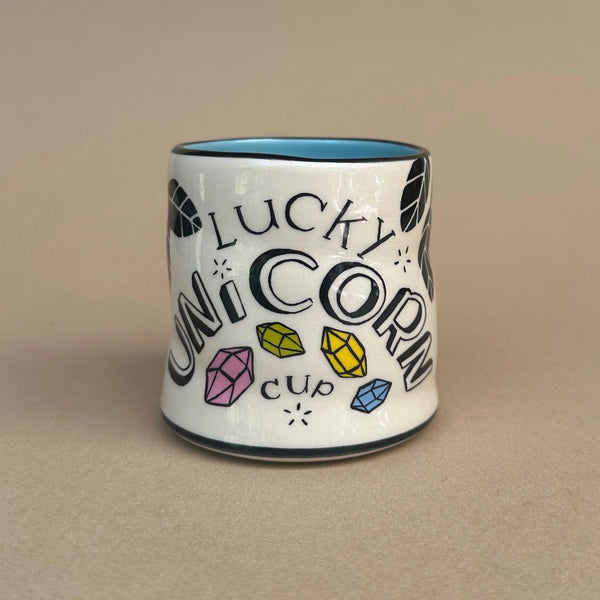 Lucky Unicorn Medium Ceramic Mug