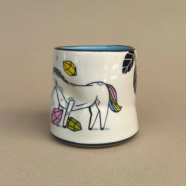Lucky Unicorn Medium Ceramic Mug
