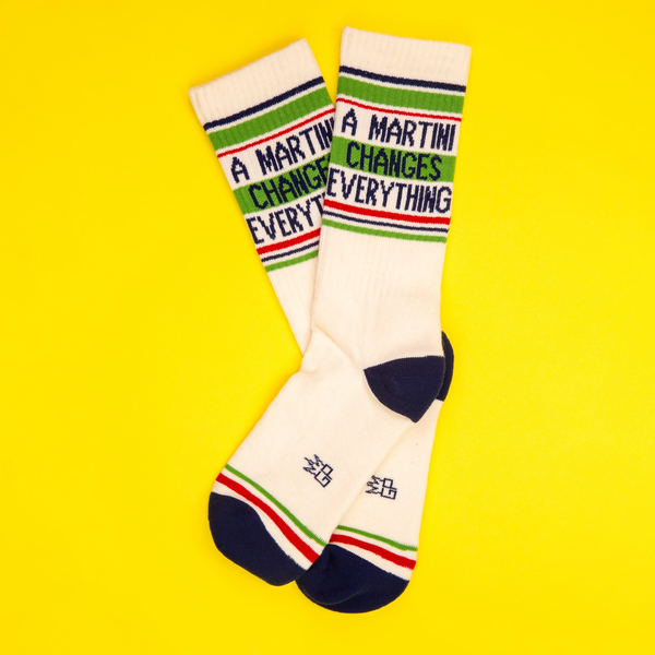 A Martini Changes Everything Unisex Socks