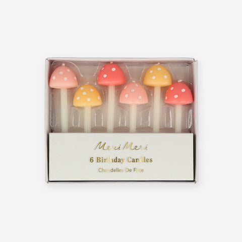 Meri Meri Mushroom Birthday Candles