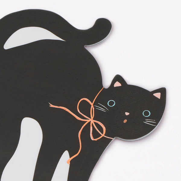 Halloween Black Cat Napkins
