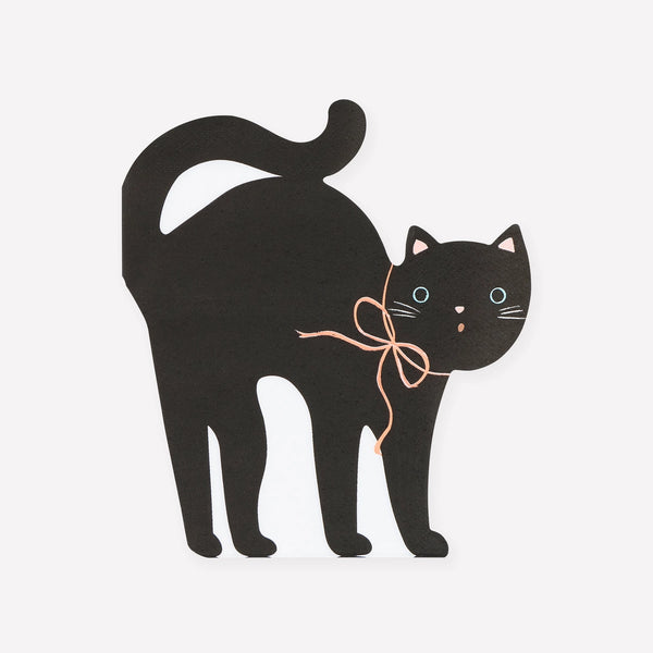 Halloween Black Cat Napkins