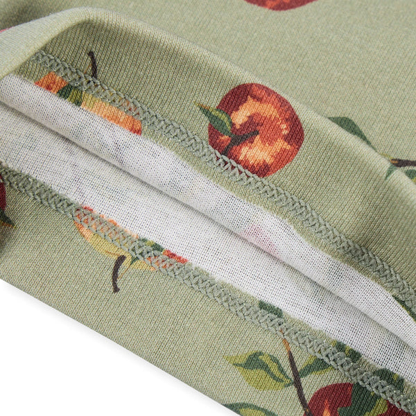Milkbarn Organic Cotton Knotted Hat Apple Orchard 3-6mo