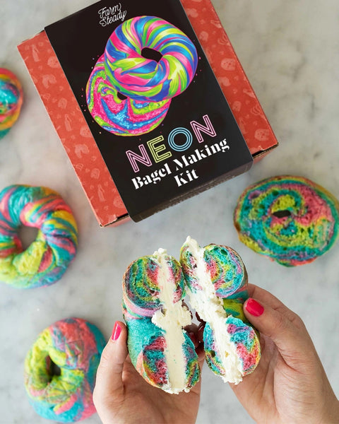 Neon Bagel Making Mix