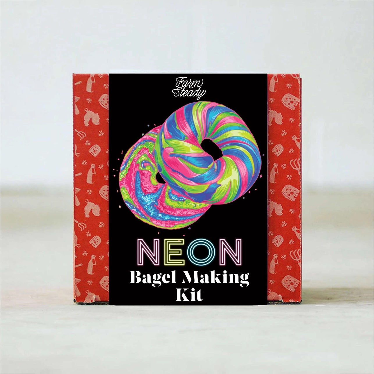 Neon Bagel Making Mix