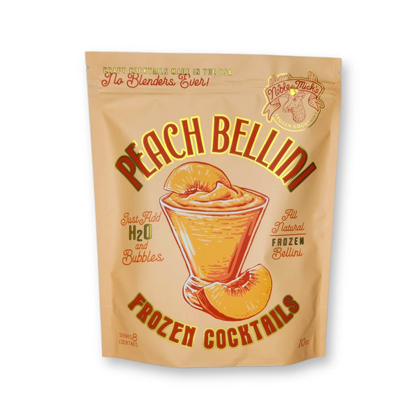 Noble Mick's Peach Bellini Frozen Cocktail Bag