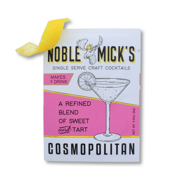 Noble Mick's Single Serve Cocktail Pouch - Cosmopolitan