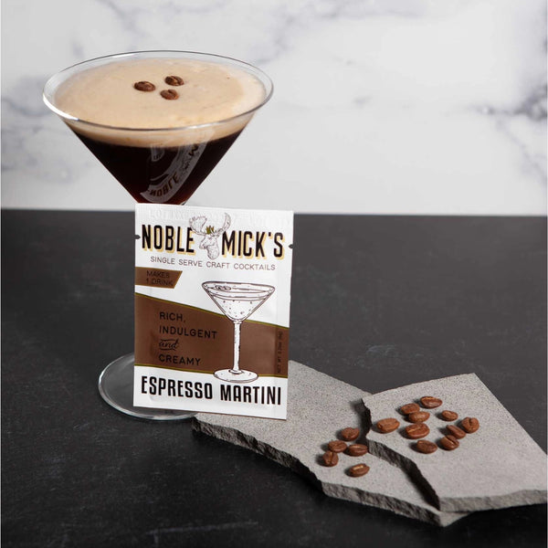 Noble Mick's Single Serve Cocktail Pouch - Espresso Martini