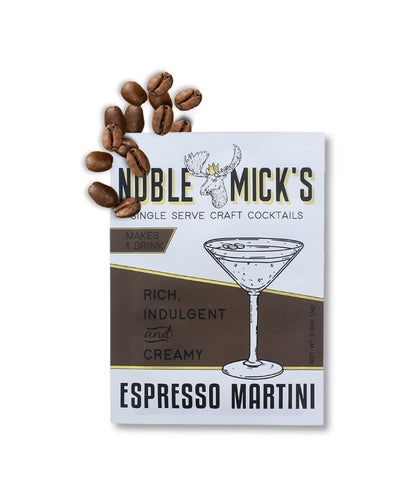 Noble Mick's Single Serve Cocktail Pouch - Espresso Martini