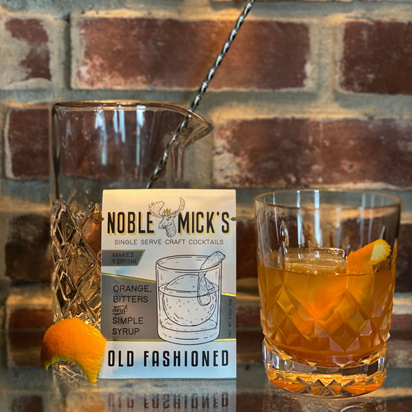 Noble Mick's Single Serve Cocktail Pouch - Old Fashioned